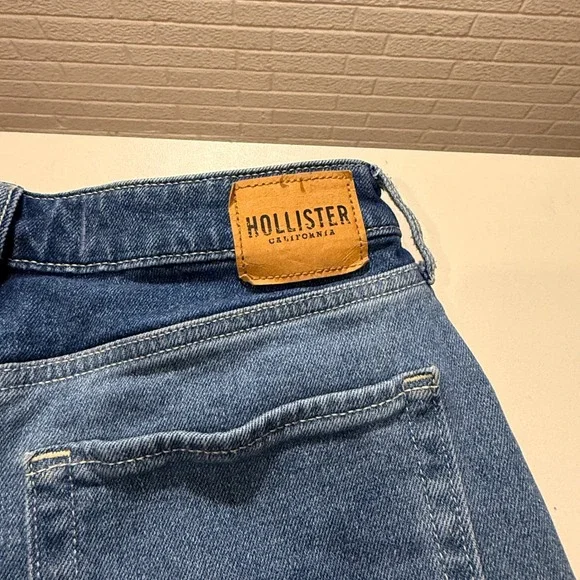 Hollister California Patchwork Mom Jeans‎ Ultra High Rise Vintage Stretch - Picture 4 of 5
